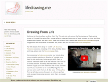 Tablet Screenshot of lifedrawing.me